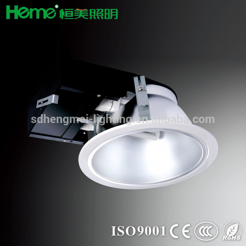 9 inch 059 type Recessed PLC diffuser Diameter 256mm cut out 240mm down light with frost glass 26w