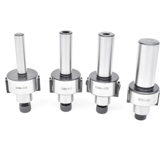 Professional CNC Accessory: Straight Shank Arbor to FMB Tool Holder Adaptor for C3/4, C12, C16, C20, C25 Face Milling Cutters