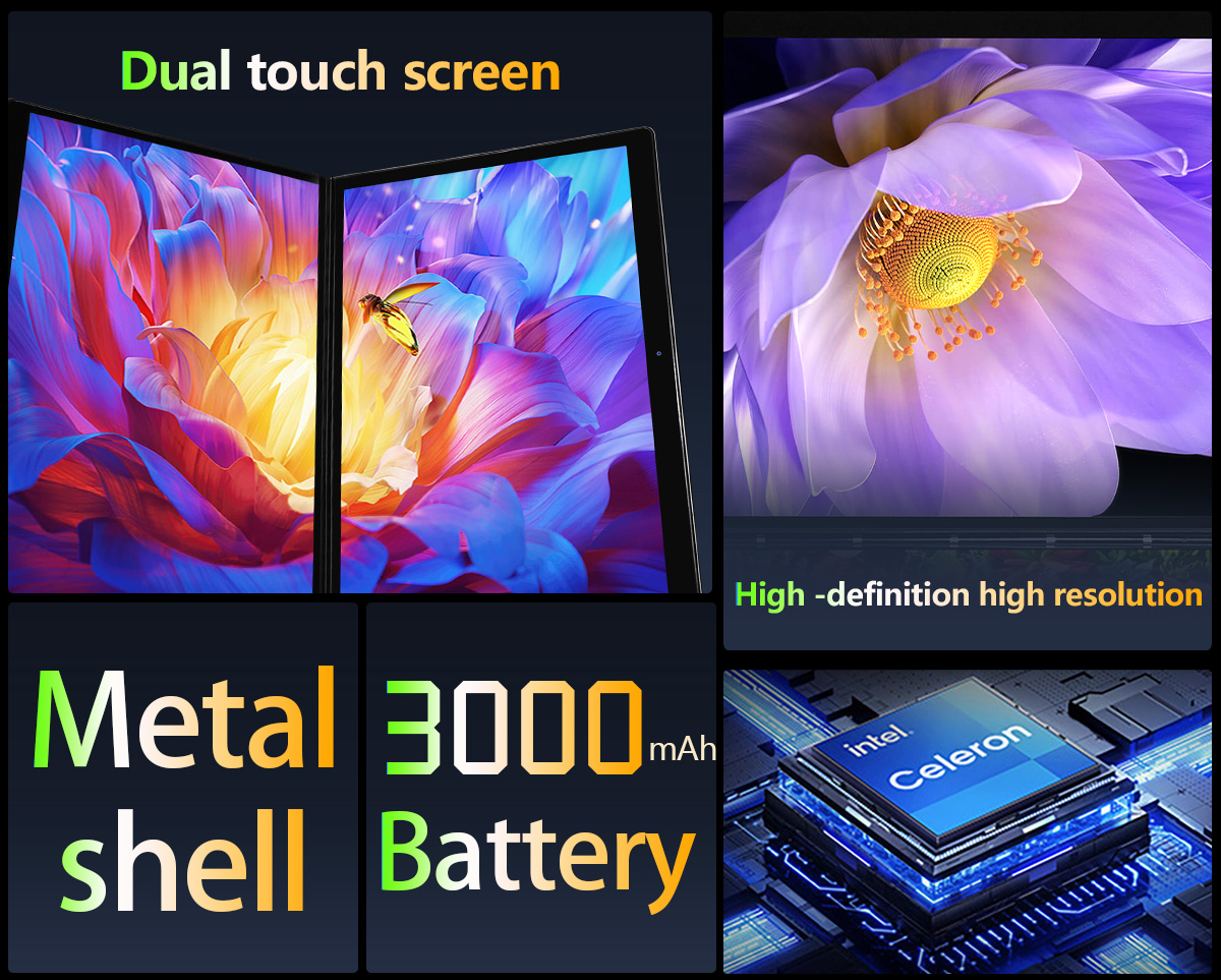 Dual-Screen Touch Screen