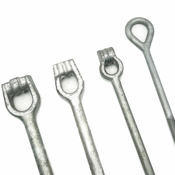 Thimbleye Twineye Tripleye Poleline Guy Anchor Rods