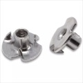 Zinc Plated Barrel Nut Blind Pronged T Nuts