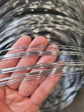 Low carbon galvanized steel wire