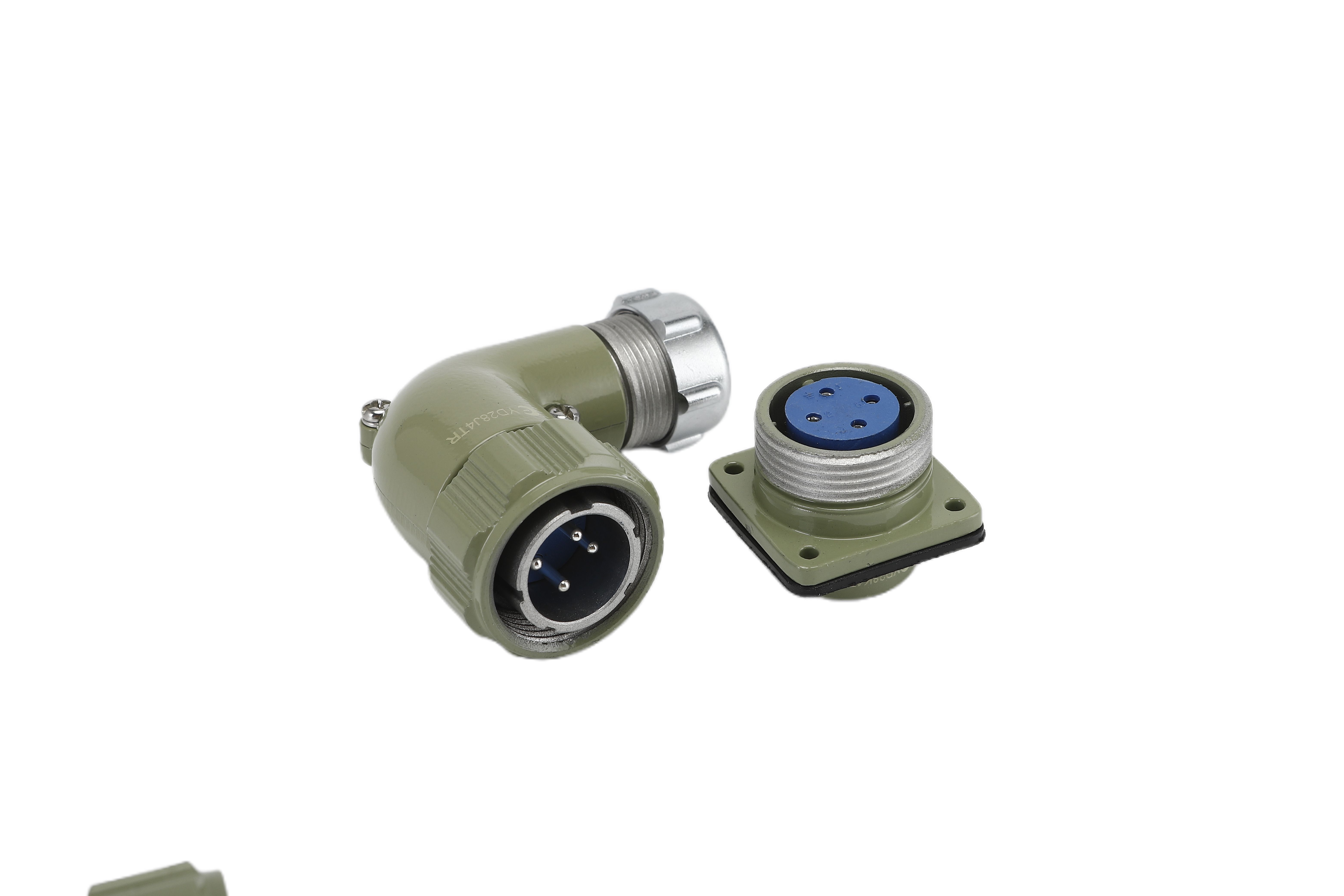 Conector circular para enchufe de aviación