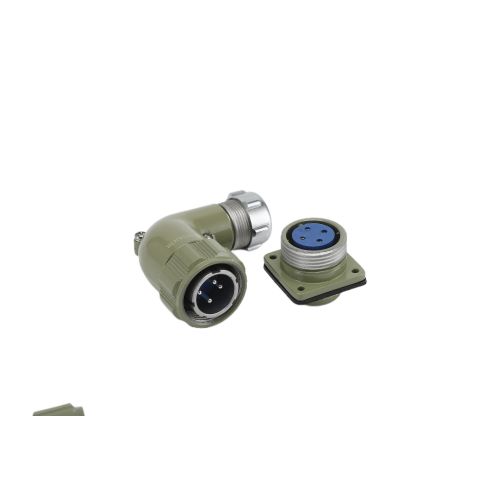 Conector circular para enchufe de aviación