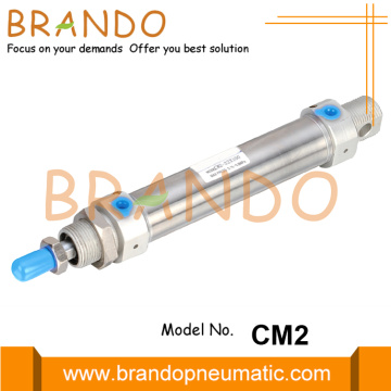 Mini cylindre pneumatique en acier inoxydable SMC de type CM2