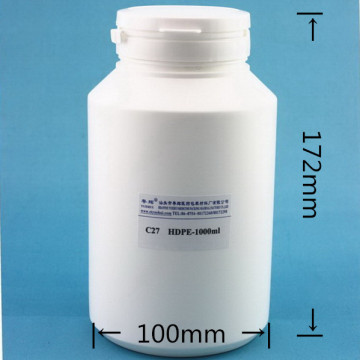 1000ml plastic solid bottle for medicine