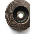 Calcined aluminum abrasive flap discs