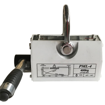 CE Certified PML Permanent Magnet Lifter: 300kg Capacity with 3x Safety Factor for Steel Plate Lifting - NdFeb Magnet Technology up to 400kg