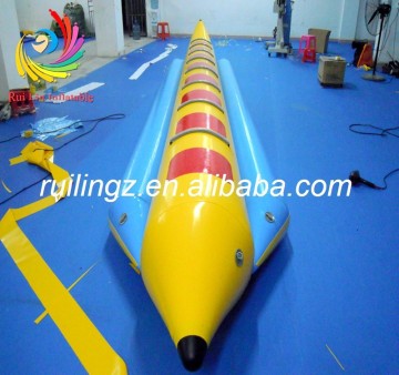 2014 hot water sport 8 perosn banana boat with best 0.9mm PVC Tarpaulin