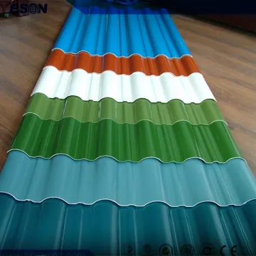 blue Color Corrugated Metal Roofing Sheet