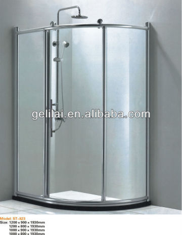 SIMPLE GLASS SHOWER ROOM CABIN