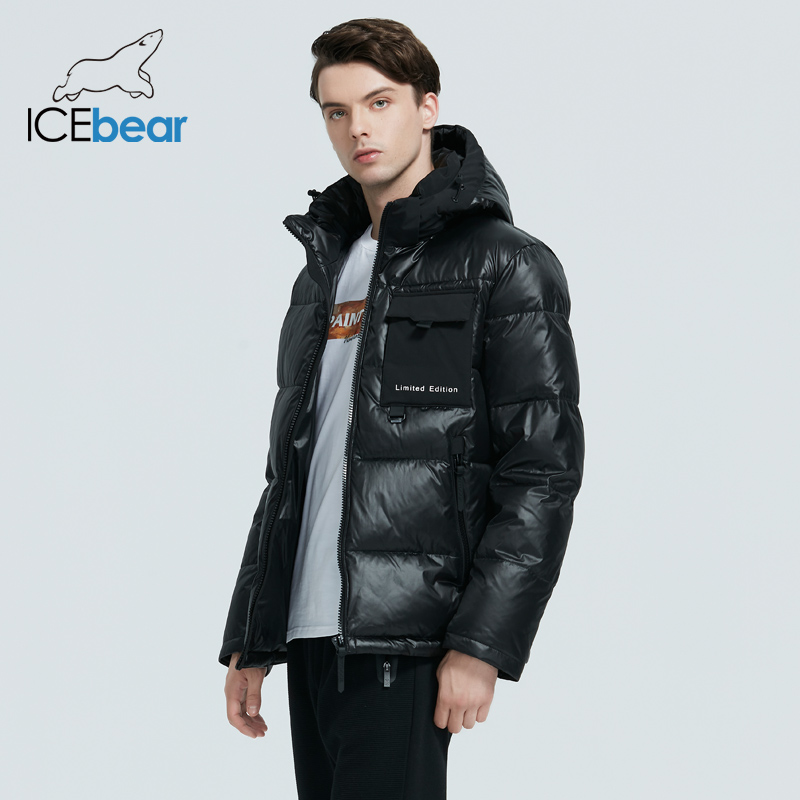 ICEbear 2020 winter men's jacket high quality men's windproof and warm jacket fashionable men's coat MWD20971I