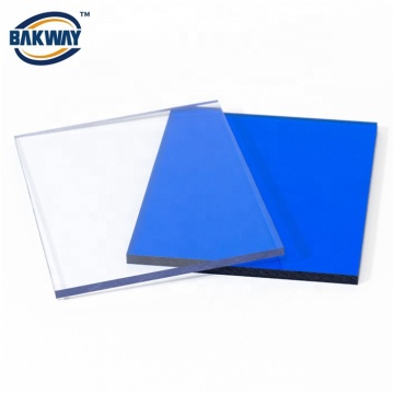 Polycarbonate Lake Blue Lastra Roofing Sheets