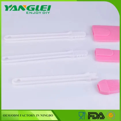 3pcs set silicon spatula wax spatula Cookies Spatula Set