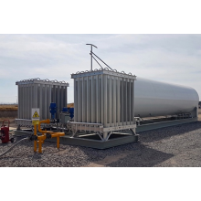 محطة الغازات الغاز للغاز الطبيعي المسال وحلاقة الذروة/تنظيم الضغط المتزلج