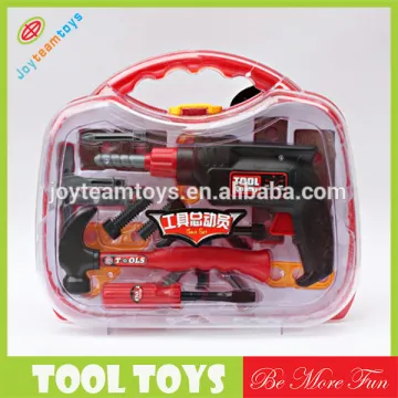 JTH40583 DIY Kids Tool Sets Plastic Pink Kids Tool Set toy