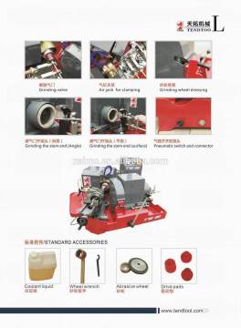valve grinder refacer for valve seat stems 4 to 14mm/0.16 to 0.55