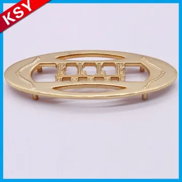 Hot Sale Factory Promotion Price Private Brand Label Embossed Metal Logo Purse Tag