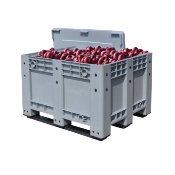 HDPE Industrial Storage Plastic Tomato Vegetable Fruit Box with Free Shipping