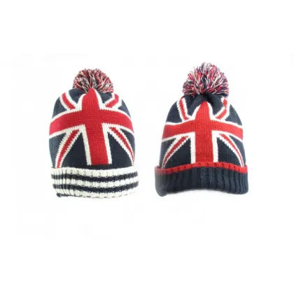 Union Jack Knitted Hat