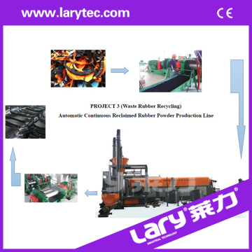 High quality hot sale waste tyre recycling machine