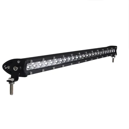 25 Inch 72W Super Slim LED Light Bars - Spot Light - Invisible Lower Bumper Mount