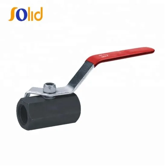 1PC Carton Steel Ball Valve Screw Ends 2000wog