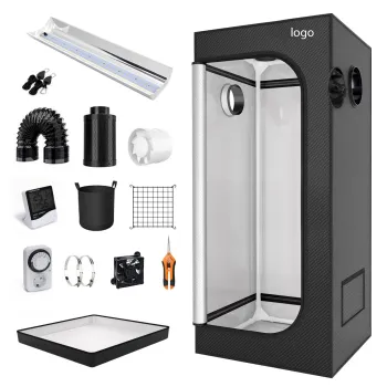 High-Reflective Mylar Indoor Grow Kit Tent - Customized 600d Fabric Greenhouse Grow Box Kit