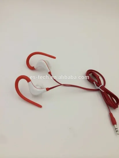 Ear Hook earsets with flat cable