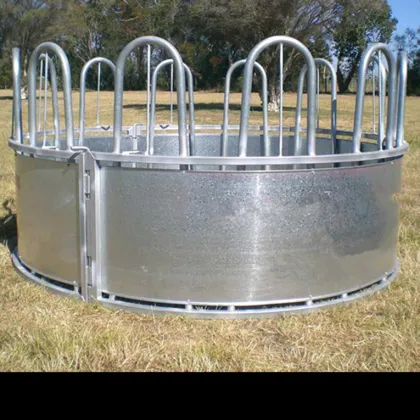 Cattle horse hay feeder galvanized cattle hay feeder