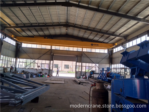 Single Girder Overhead Crane Design for Warehouses