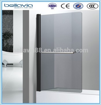 bathroom shower screen 5,6mm serigraph ,aluminum shower enclosure/shower screen