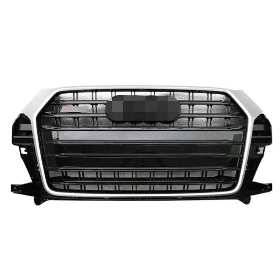 2016-2018 Audi Q3 Silver Frame Grille Front Bumper Grille