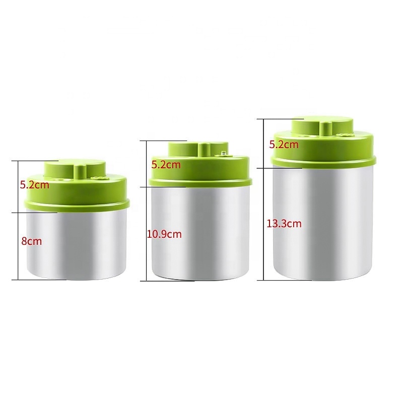 vacuum airtight kitchen canister