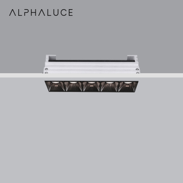 Design di illuminazione Alpha COB 10W LED LED LED senza rifinitura senza fiocco lineare Dimmed Dimpido