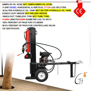 Diesel Log Splitter, 610mm, 37ton (LS37T-B1-610mm)