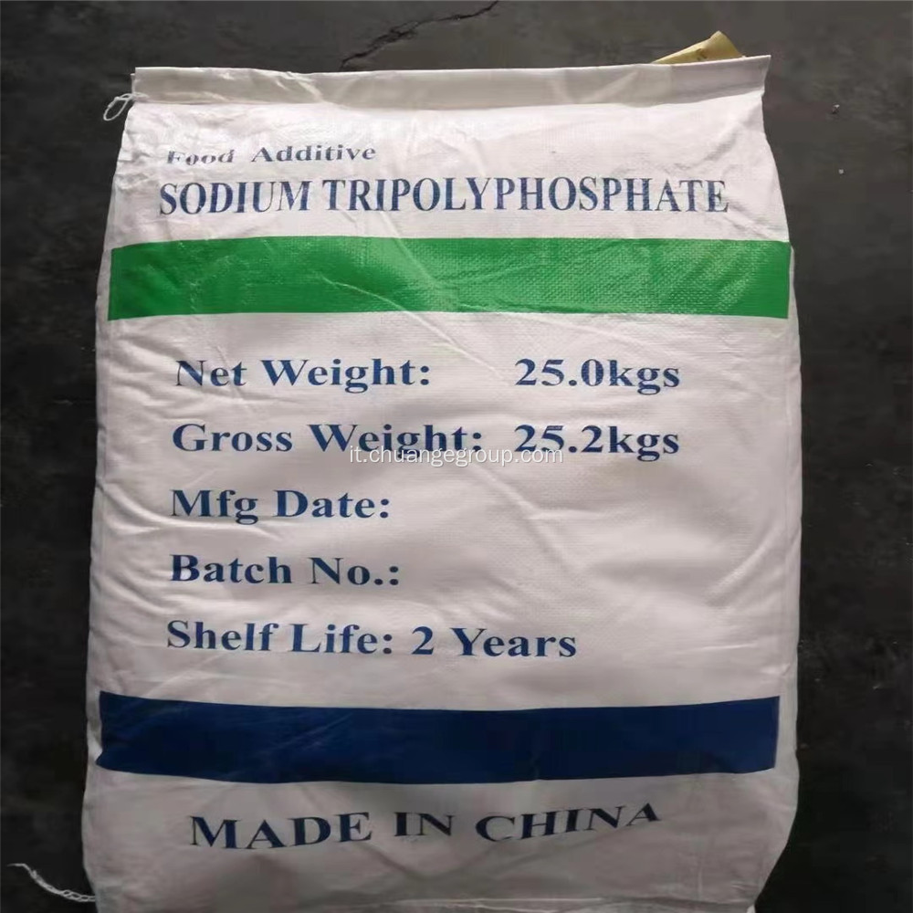 Additivi alimentari di sodio tripolifosfato STPP 95%