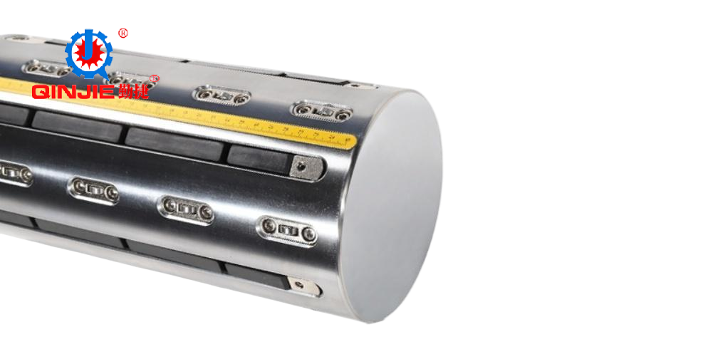 Eixo pneumático de haste passante de aço de 6 polegadas com polia