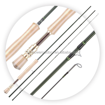 Hot Sale Fly Fishing Rods: 8ft 3/4WT to 10ft 7/8WT Toray Carbon with AA Cork Handle