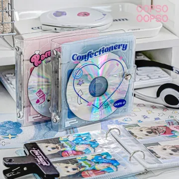 Retro CD Kpop Photocard Collector's Book Binder A7 Набор ноутбуков