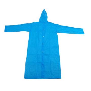 PE Disposable Fashionable Raincoat for Man