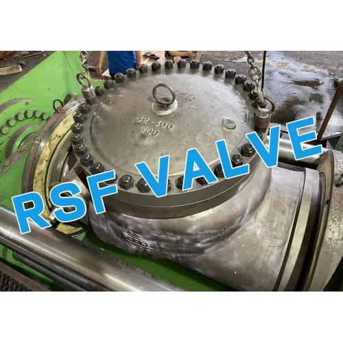 API 6D Swing Valvola di ritegno con contatore a leva Peso