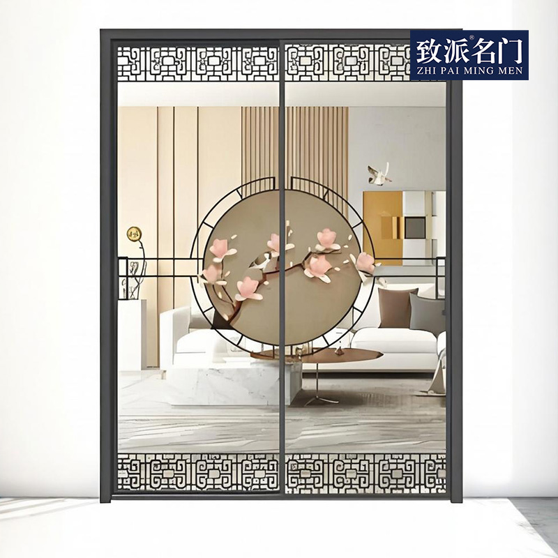 New Chinese style kitchen sliding door