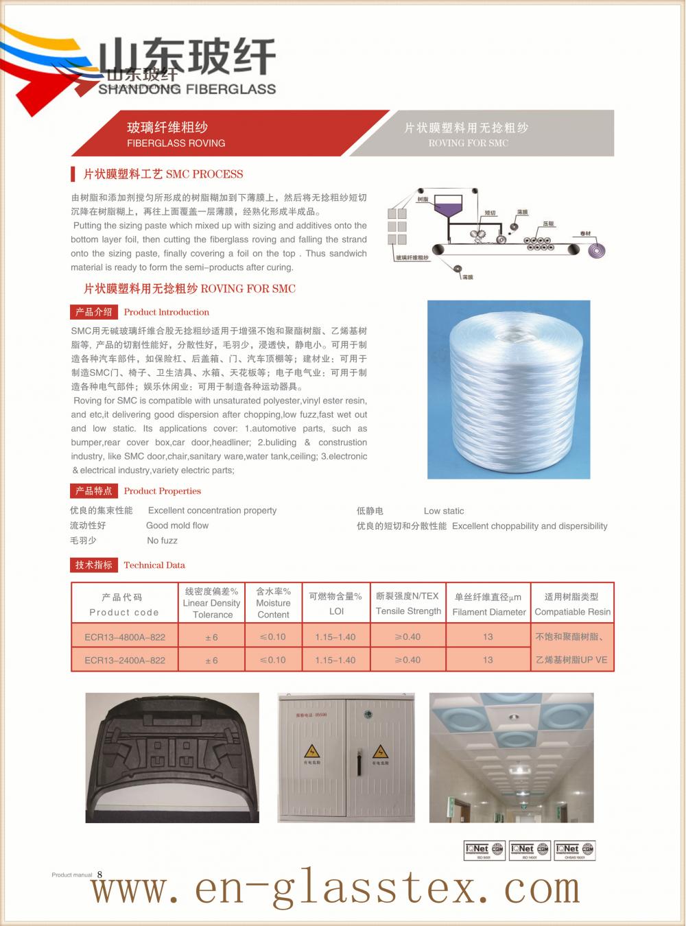 13micron 2400tex المتجولين البلاستيك على شكل ورقة