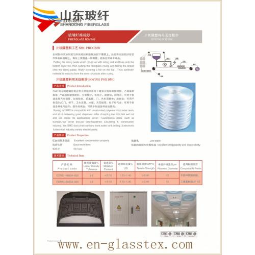 13micron 4800tex sheet-shaped film plastic roving