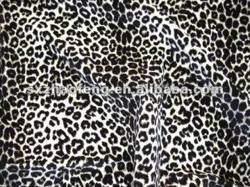 printed cotton velvet fabric