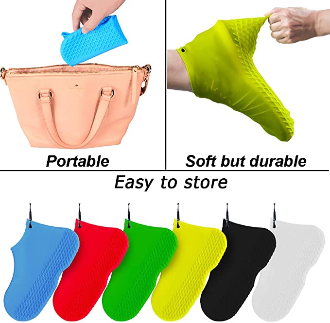 Silicone Shoe Covers With Zipper