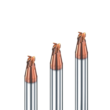 CNC Power Type Milling Cutter Tungsten Steel Taper High Hard DHF End Mill Alloy Slope Milling Cutter PET0303