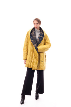 fashion Loose coat with belt