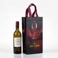 Niestandardowa logo Eco Non Woven Wine Bag